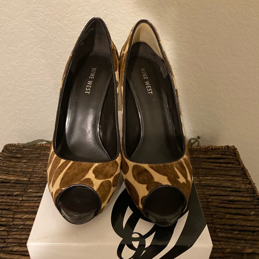 Nine West Peep Toe Pumps